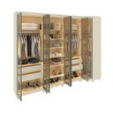 Ver imagem 4 de Guarda-Roupa Modulado com Vidro Reflecta 100% MDF 302,6x240cm Imperatriz Bege/Off White