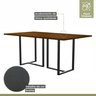 Mesa de Jantar 6 Lugares 180cm Tampo Bp Melamínico Atena Mais Decor - 3