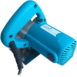 Serra Mármore 4.3/8´´ 110mm 1300W 110V 127V 12000 Rpm Madeira Piso Ferro Importway Iwsms110 Azul - 4