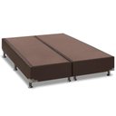 Ver imagem 1 de Cama Box Base Queen Americana Courano Brown (158x198x23) - Ortobom