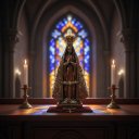 Ver imagem 4 de Estatua de Nossa Senhora Aparecida Veronese 04135B Bronze
