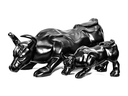 Ver imagem 3 de Escultura Estátua Decorativa Touro Wall Street Grande 82cm:preto Fosco