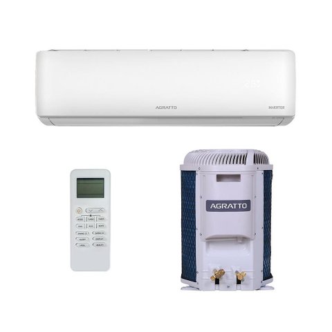 Ar Condicionado Split Zen Inverter 9000 Btus Agratto Quente e Frio Zicst9qf - 220v