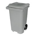 Ver imagem 3 de Kit 3 Conteiner Plastico 240 Litros Cor:branco