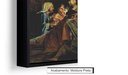 Ver imagem 3 de Quadro Decorativo  Santa Ceia Jeruzalem Canvas Filete  Gg