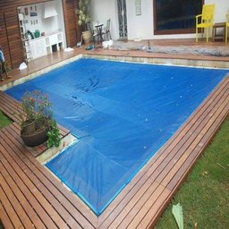 Capa Tela Piscina 580 Micras 8,5 X 4,5 Com Proteção Uv - 1