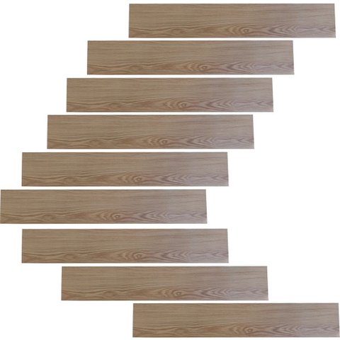 Piso Vinilico Autocolante Adesivo Chao Madeira Falsa 1m2 Sala Estar Cozinha Copa Banheiro Obra Refor