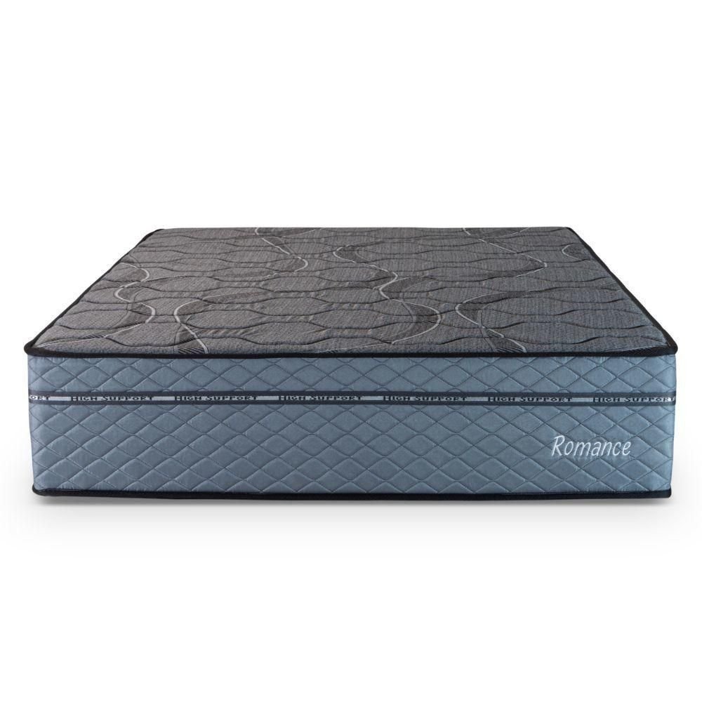 ローズベア Colchao Romance Plus 138x188x32 Hellen Cinza | MadeiraMadeira