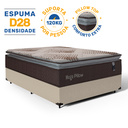 Ver imagem 3 de Cama Box com Colchão de Espuma Mega Pillow Casal 138 Cm
