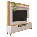Ver imagem 5 de Home Decorativo Max Mdp/mdf com Portas Tv até 70 Polegadas Tauari/off White G77 - Gran Belo