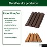 Painel Ripado uso Interno e Externo WPC 22cm X 2,90 02 Cores SOL&SOMBRA - 13
