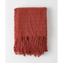 Ver imagem 2 de Manta Para Sofá Italiana Terra Cota - 135x250cm