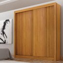 Ver imagem 6 de Guarda Roupa Solteiro 2 Portas Milano Cinamomo – Leifer Móveis