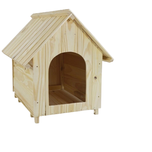 casa cachorro pet madeira 50x45 casinha cachorro pequeno - 2