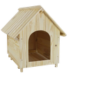 Ver imagem 2 de casa cachorro pet madeira 50x45 casinha cachorro pequeno