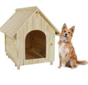 Ver imagem 1 de casa cachorro pet madeira 50x45 casinha cachorro pequeno