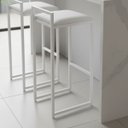 Ver imagem 1 de Kit 2 Banquetas para Cozinha Americana Madri:branco