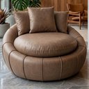 Ver imagem 2 de Poltrona Decorativa Safira Base Giratoria Courino Tcs 729 Moll