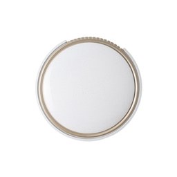 Plafon Led Blumenau Young Redondo de Sobrepor 24W Bivolt Branco / Dourado - 4