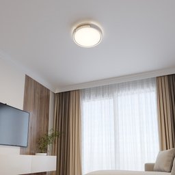 Plafon Led Blumenau Young Redondo de Sobrepor 24W Bivolt Branco / Dourado - 5