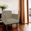 Ver imagem 2 de Kit 2 Poltronas Classic Suede - Doce Sonho Móveis