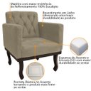 Ver imagem 4 de Kit 2 Poltronas Classic Suede - Doce Sonho Móveis
