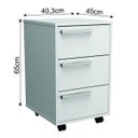 Ver imagem 4 de Gaveteiro para Escritório 3 Gavetas B26