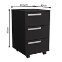 Ver imagem 3 de Gaveteiro para Escritório 3 Gavetas B26