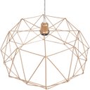 Ver imagem 5 de Pendente Aramado Estádio Grande Cabo Cristal 2M Luminária Lustre Teto Moderno Retrô Cobre Rose Gold