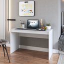 Ver imagem 1 de Escrivaninha Mesa Escritório Gamer B23 120cm Branca