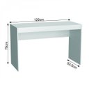 Ver imagem 3 de Escrivaninha Mesa Escritório Mesa Gamer B23 120cm Mel E Preto