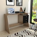 Ver imagem 1 de Escrivaninha Mesa Escritório 3 Gavetas Maceió