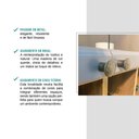 Ver imagem 7 de Armário Aéreo Milla 3 Portas Nog-cinza 120cm Carraro