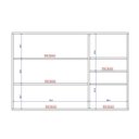 Ver imagem 5 de Armário Aéreo Milla 3 Portas Nog-cinza 120cm Carraro