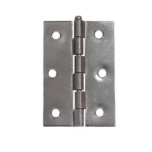 Kit 24 Dobradiça Inox para Porta / Janela Madeira 3.1/2"