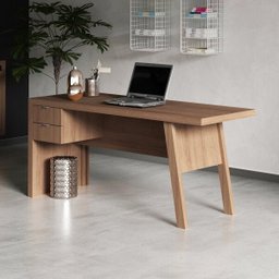 Mesa para Escritório 163cm 2 Gavetas Me4122  - 2