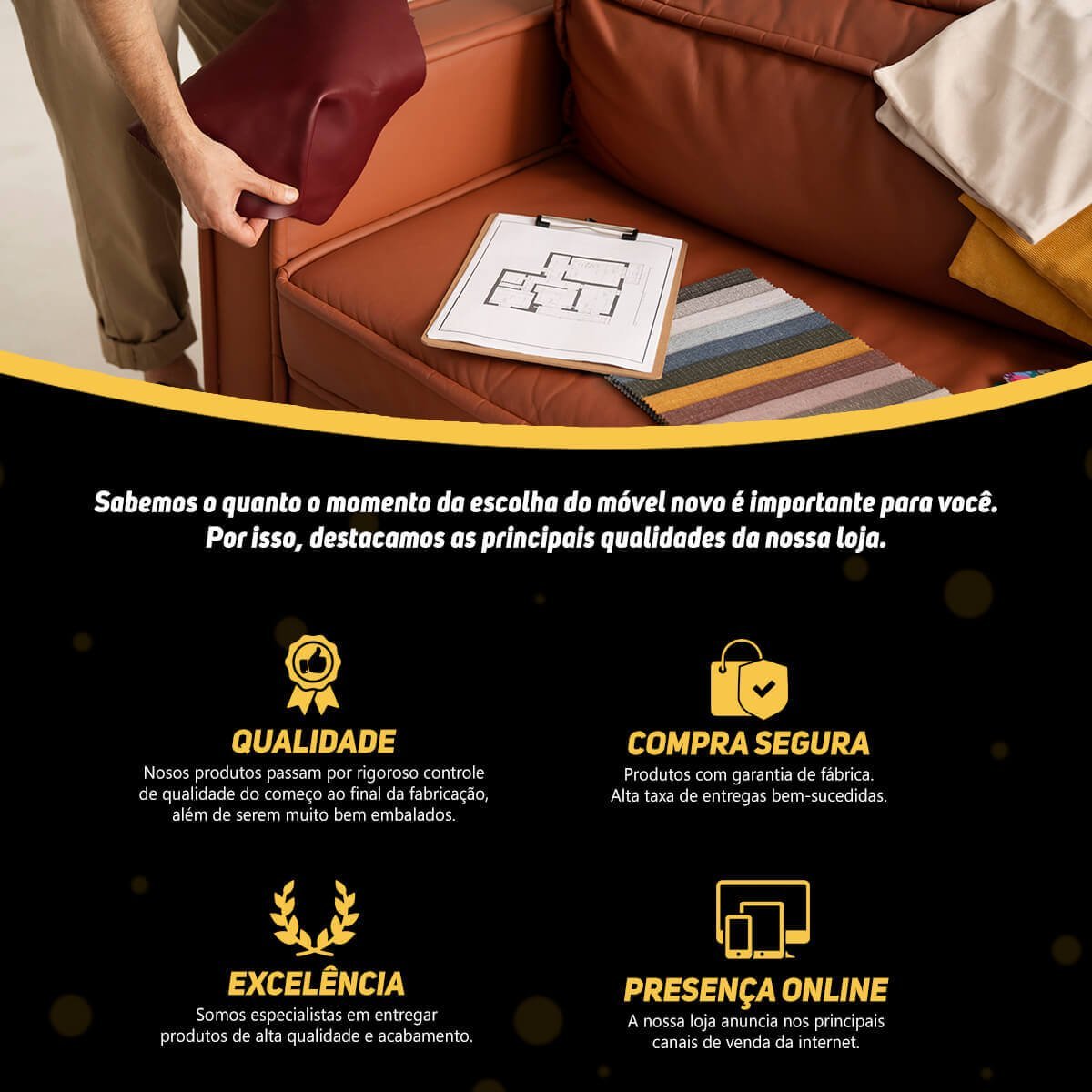 Maca para Extensão de Cílios e Design de Sobrancelhas Veludo Bege SOFA STORE - 6