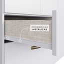 Ver mais imagens de Guarda-Roupa Casal 6 Portas Édez Zen 2m, Nogueira