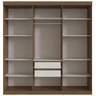 Guarda-Roupa Casal 6 Portas Édez Zen 2m, Nogueira - 10