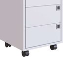 Ver imagem 5 de Gaveteiro 4 Gavetas Office Branco