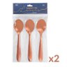 Kit Utensílios de Aço Inox Lovers Cobre 9 Peças Gourmet Mix - 5