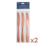 Kit Utensílios de Aço Inox Lovers Cobre 9 Peças Gourmet Mix - 2