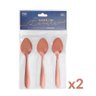 Kit Utensílios de Aço Inox Lovers Cobre 9 Peças Gourmet Mix - 3