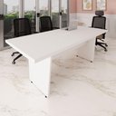 Ver imagem 1 de Mesa de Escritório 2,00m 1 Cx de Tomada Pé Painel Angular F5