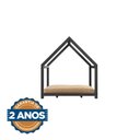 Ver imagem 4 de Cama Casinha Pet Almofada Pardo CabeCasa MadeiraOriginals