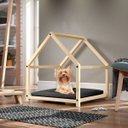 Ver imagem 1 de Cama Casinha Pet com Almofada Pardo CabeCasa MadeiraOriginals