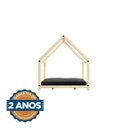 Ver imagem 4 de Cama Casinha Pet com Almofada Pardo CabeCasa MadeiraOriginals