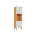 Ver imagem 1 de Paneleiro de Cozinha Modulado Sauvignon 1 Forno com 4 Portas 70cm Amendoa-Off White - Ronipa