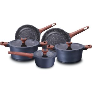 Jogo de Panelas Mta Alumínio Injetado Titanium 5peças Chumbo