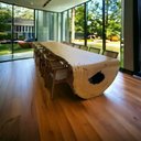 Ver imagem 2 de Mesa de Jantar Cascata Pequia 330x100 (10 Lugares de 50cm)